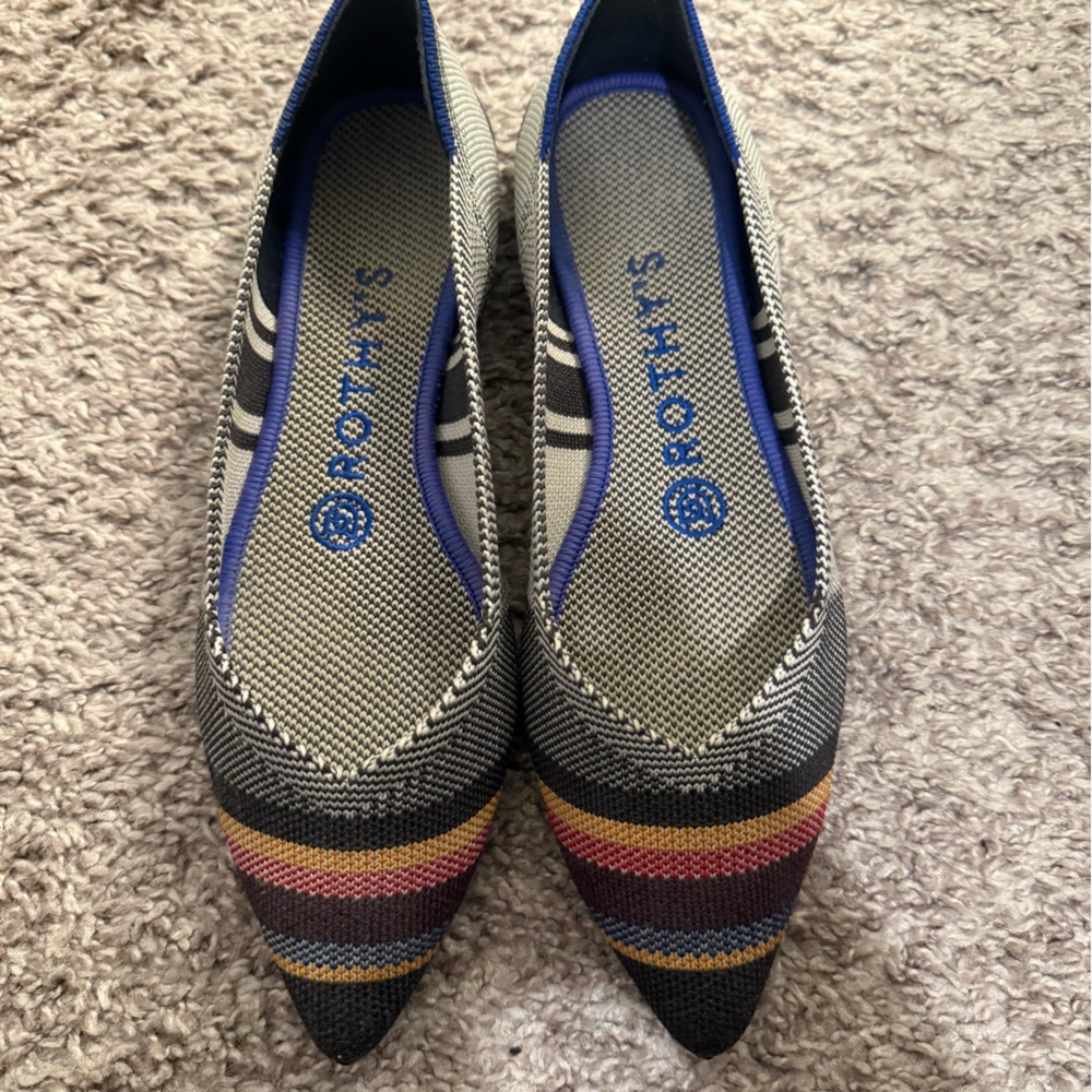 Rothy’s The Point - Inverse Stripe - Picture 2 of 5